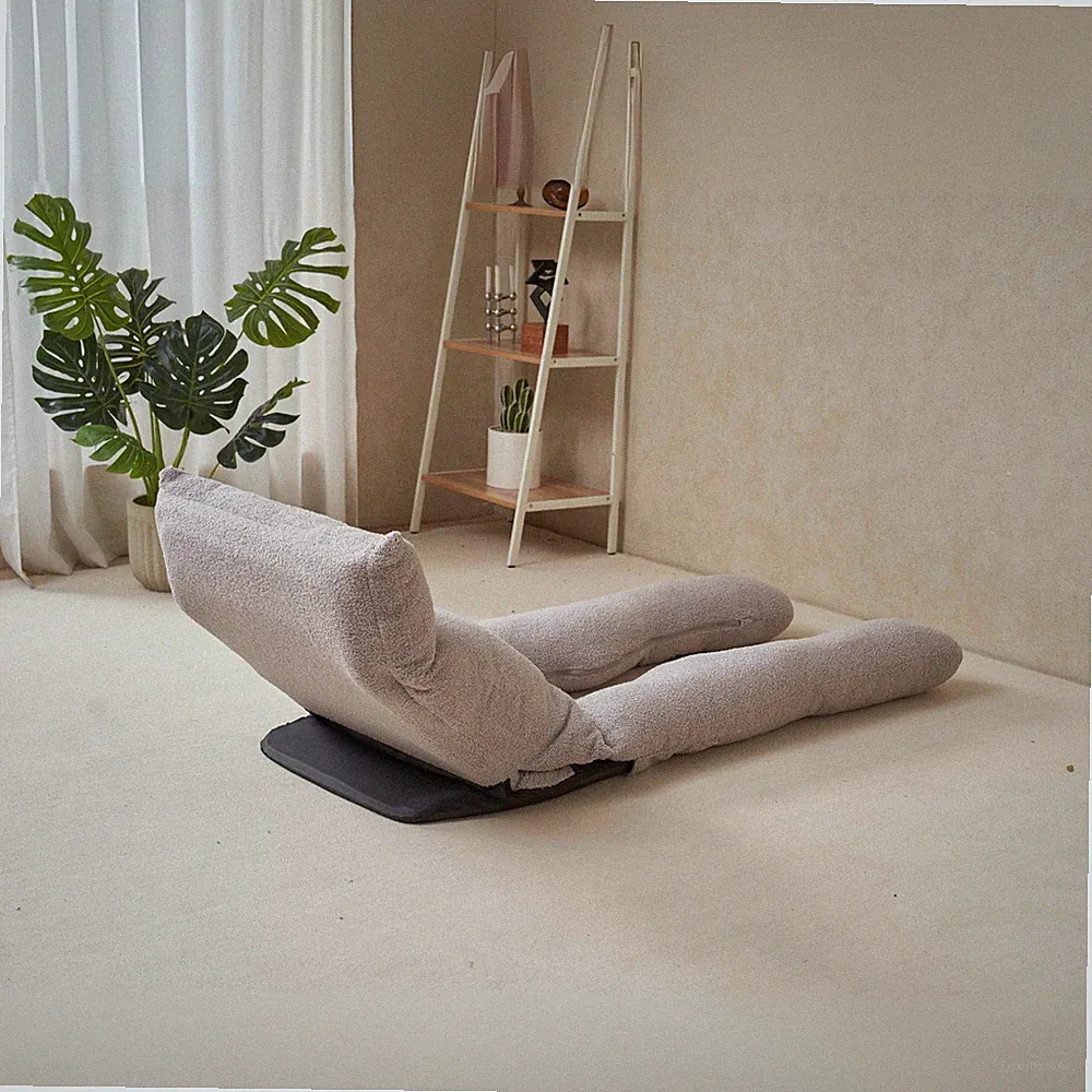 Adjustable Head and Waist, U-Shaped Full-Body Recliner for Sleeping, Reading & p